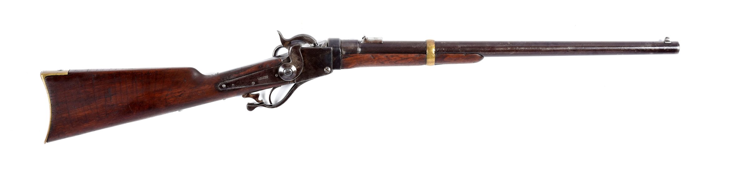 (A) STARR ARMS MODEL 1858 PERCUSSION CARBINE.