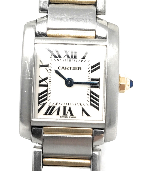 CARTIER STAINLESS-STEEL FRANCAISE 2384