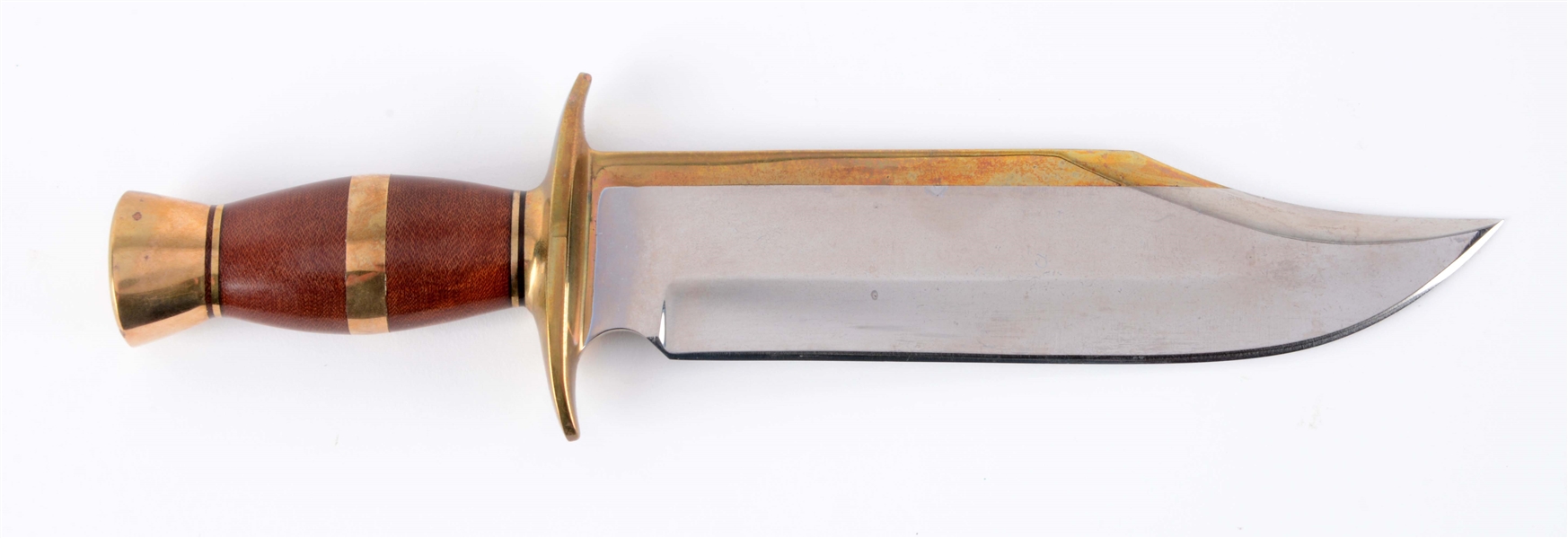 J.N. COOPER NAGLE BOWIE WITH BRASS BACK.