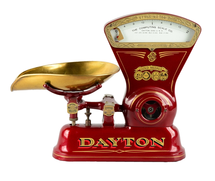 DAYTON CANDY STORE SCALE.