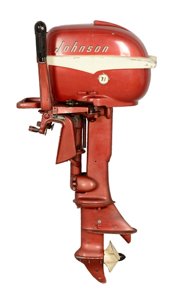  JOHNSON SEAHORSE OUTBOARD BOAT MOTOR.