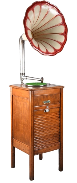 PATHE CONCERT AUTOMATIQUE COIN OP PHONOGRAPH.