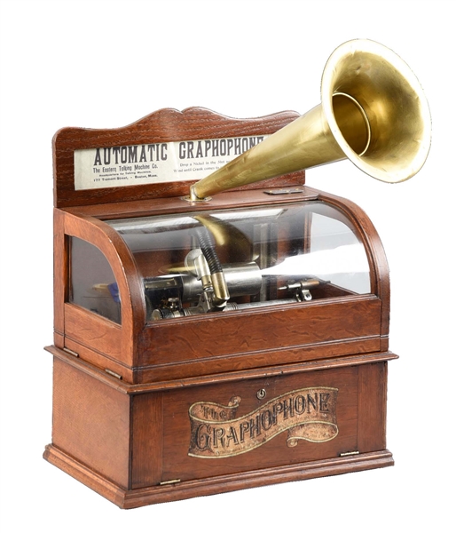 5¢ COLUMBIA GRAPHOPHONE TYPE AS PHONOGRAPH.