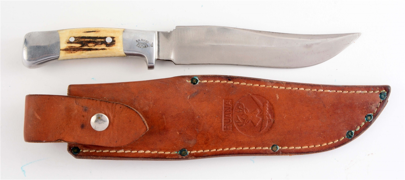 R.H. RUANA 27C STAG HUNTER WITH LARGE "M" MARK.