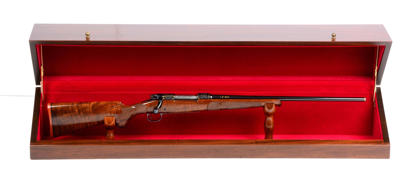 (M) BOXED WINCHESTER MODEL 70 XTR FEATHERWEIGHT ULTRA GRADE 1 OF 1,000 BOLT ACTION RIFLE.