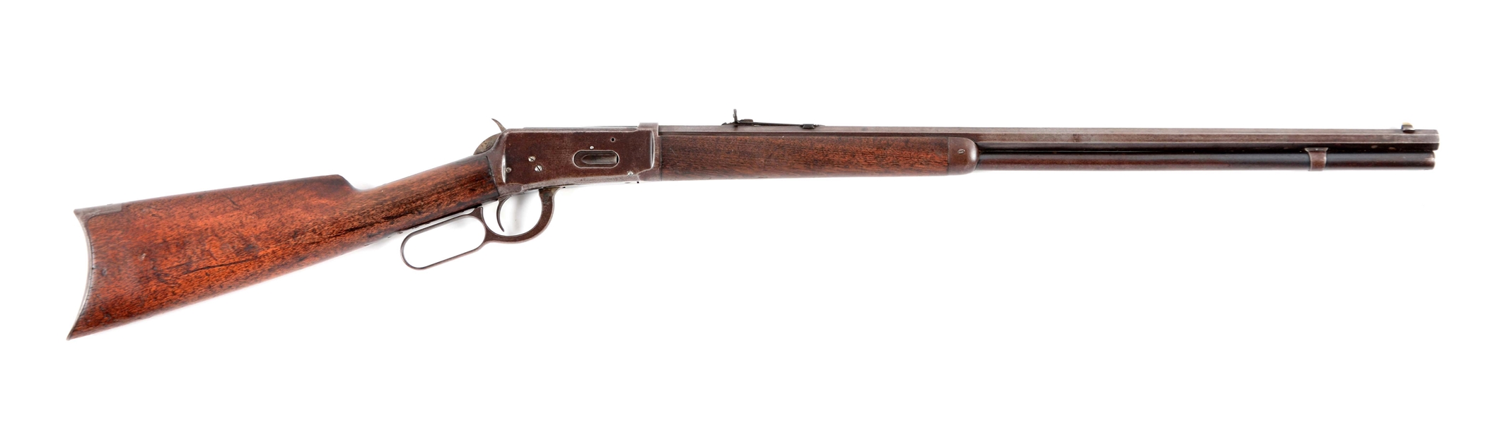(A) 1ST YEAR PRODUCTION WINCHESTER MODEL 1894 LEVER ACTION RIFLE.