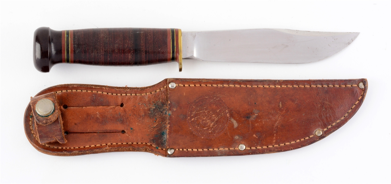 MARBLES GLADSTONE MICH. USA "EXPERT" FIXED BLADE. 