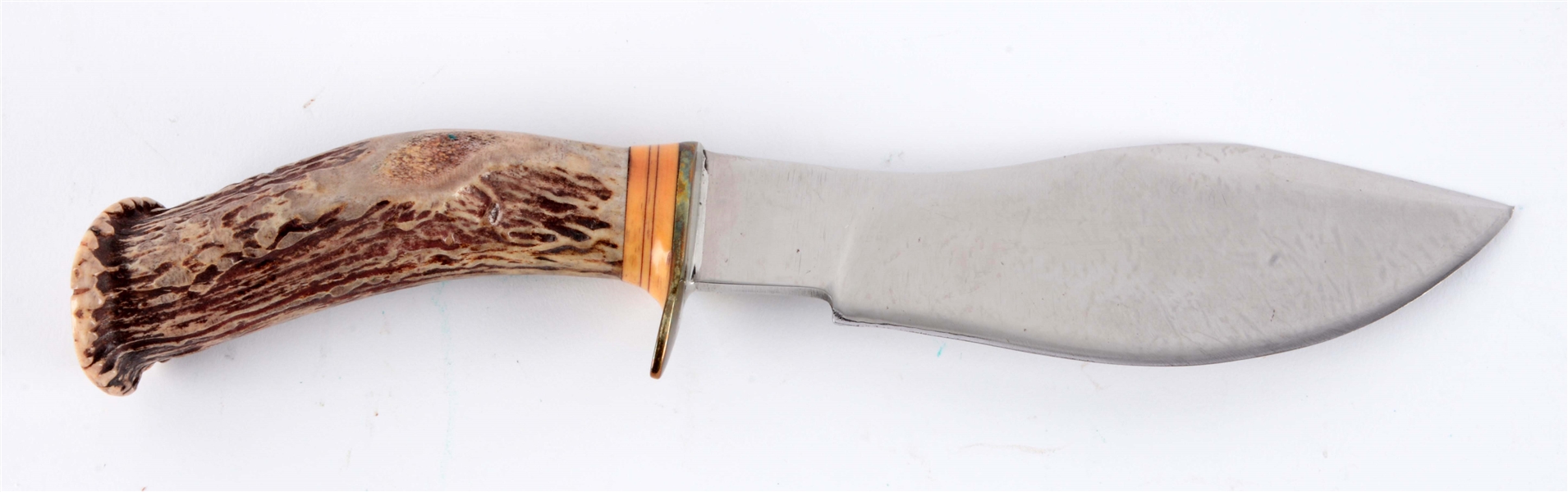 J.N. COOPER KNIFE WITH STAG HANDLE.
