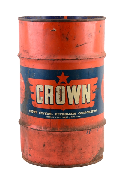 CROWN 100 POUND GREASE CAN.