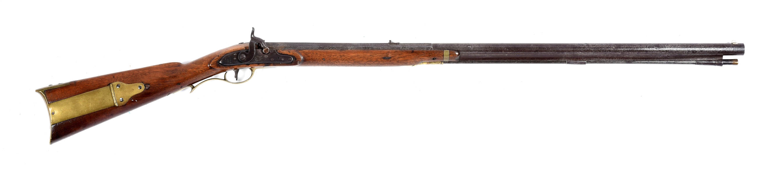 (A) U.S. MODEL 1803 HARPERS FERRY PERCUSSION RIFLE DATED 1816, WITH 11TH VIRGINIA REGIMENT MARKINGS.