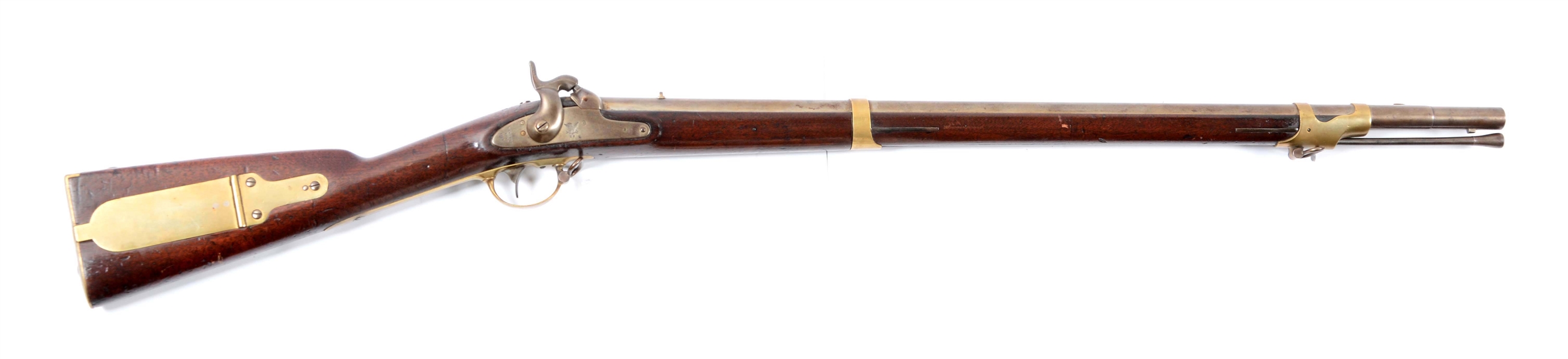 (A) U.S. MODEL 1841 "MISSISSIPPI" PERCUSSION RIFLE BY HARPERS FERRY.