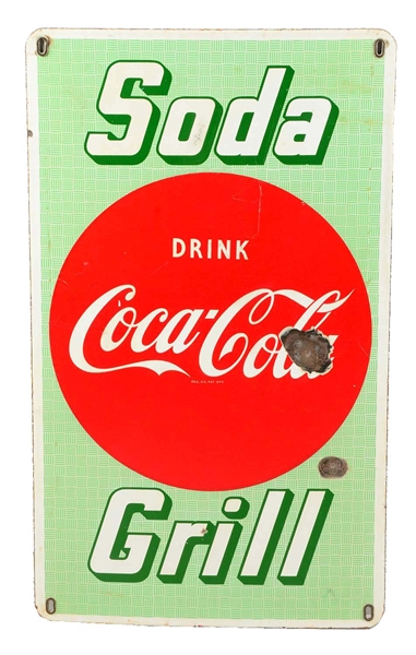 1950S DRINK COCA-COLA SIGN.