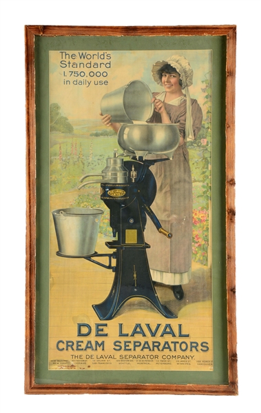 PRINTED DE LAVAL SEPARATOR COMPANY ADVERTISEMENT.