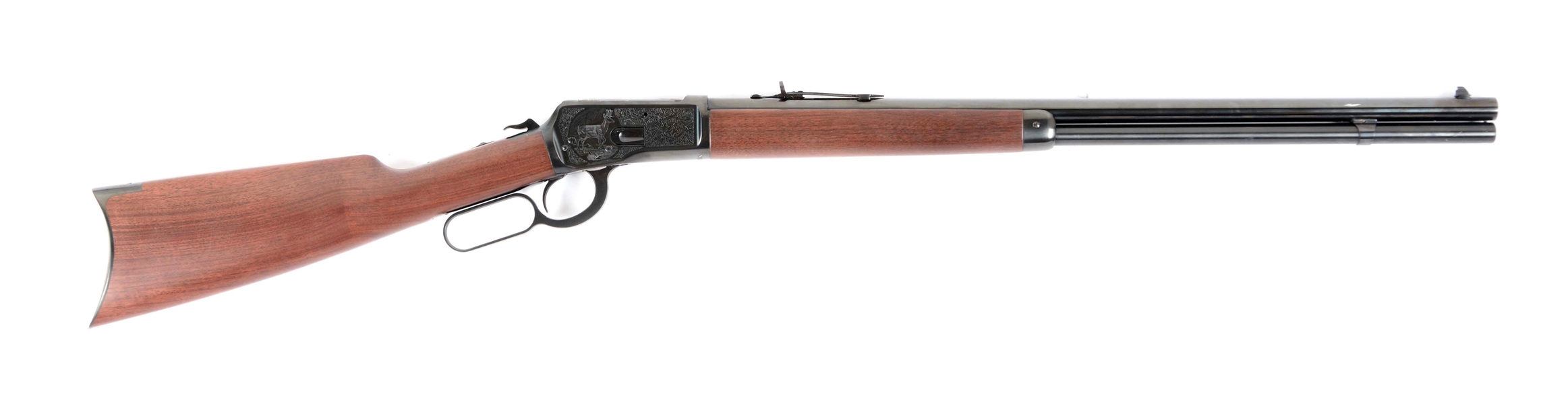 (M) MIB ENGRAVED WINCHESTER MODEL 1892 LEVER ACTION RIFLE.