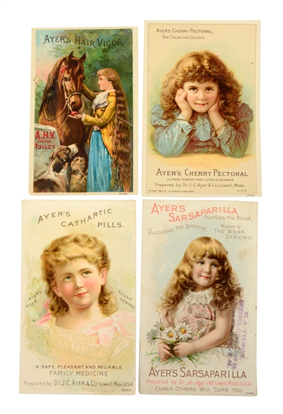 LOT OF 73: REMEDIES & MEDICINE TRADE CARDS. 