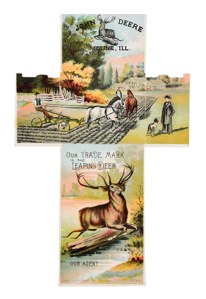 LOT OF 14: FARMING & MACHINERY TRADE CARDS. 