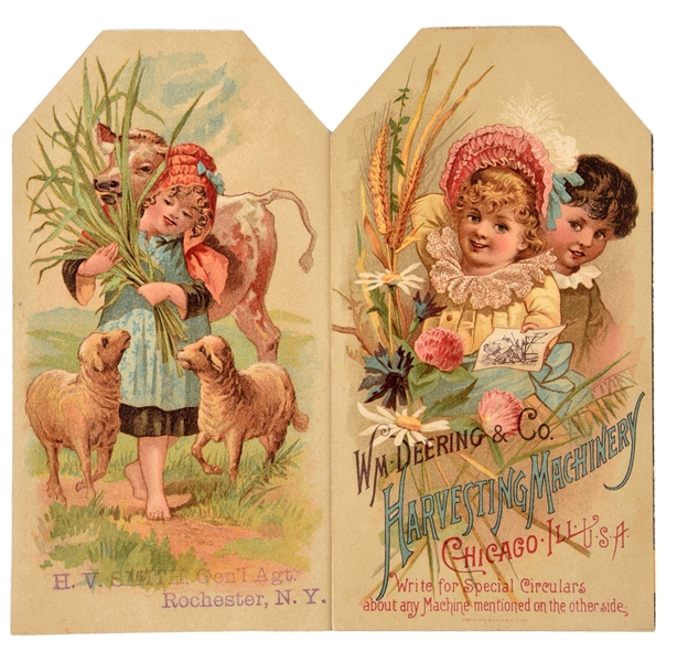 LOT OF 9: FARMING & AGRICULTURE TRADE CARDS & BOOKLETS.