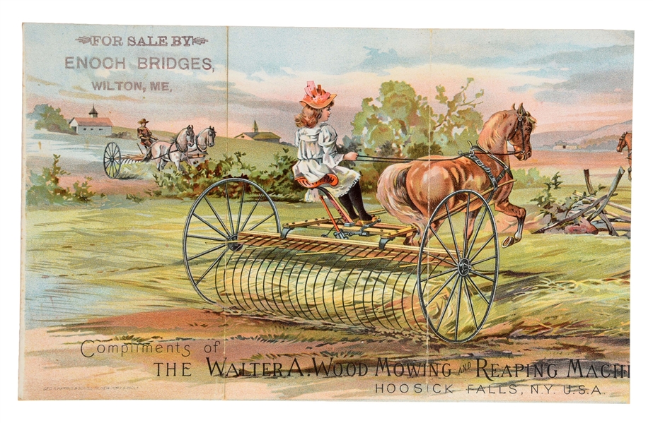 LOT OF 12: FARMING & AGRICULTURE TRADE CARDS.