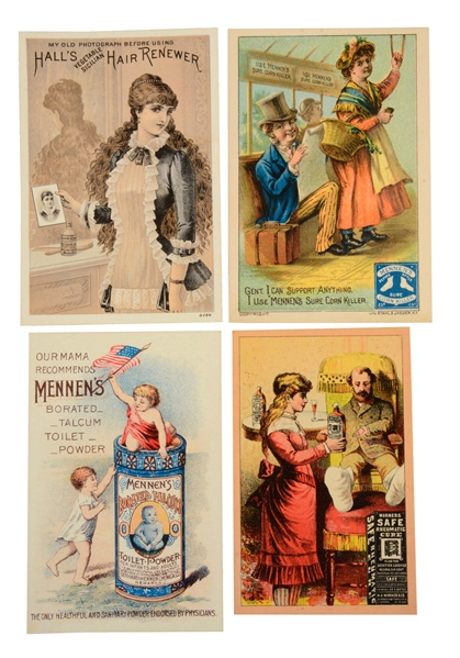 LOT OF 20: REMEDIES & MEDICINE TRADE CARDS & BOOKLETS. 