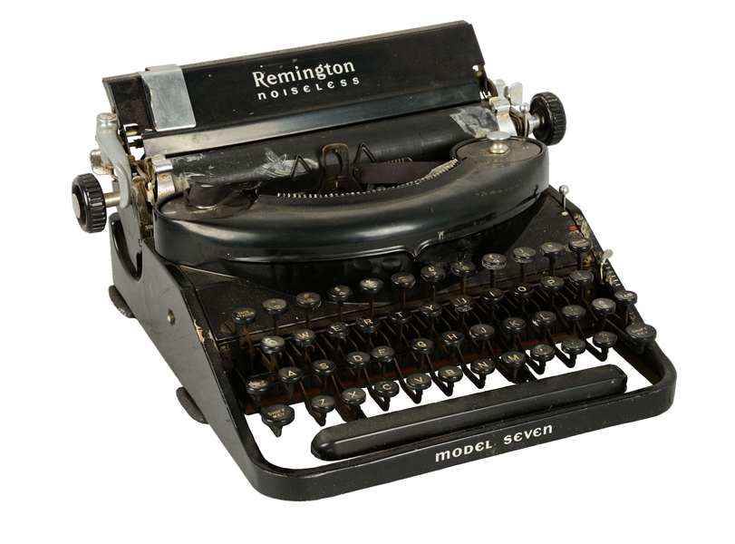 REMINGTON NOISELESS NO. 7 TYPEWRITER. 