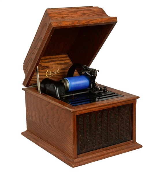 EDISON AMBEROLA 30 PHONOGRAPH. 