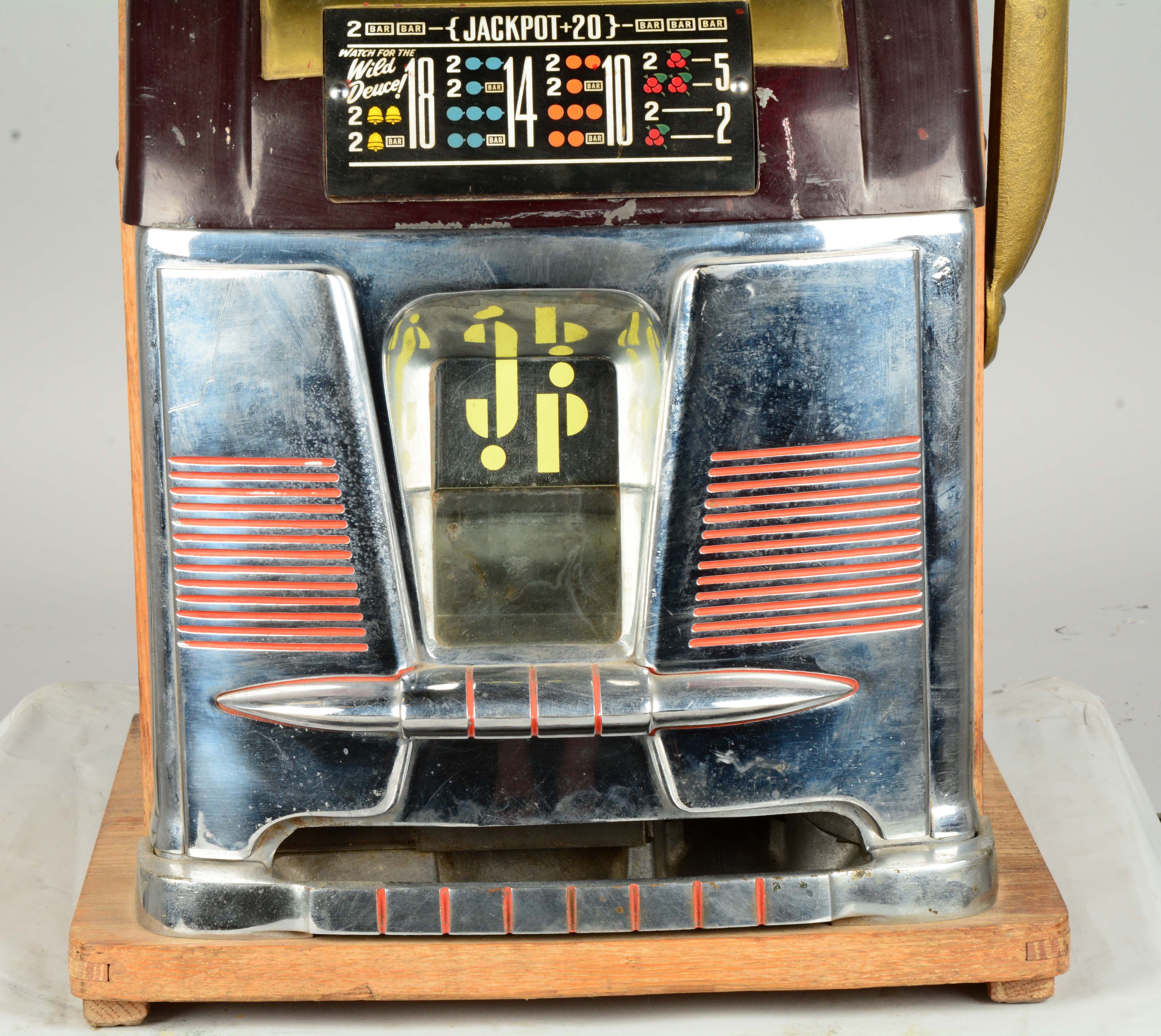 vintage deuces wild slot machine