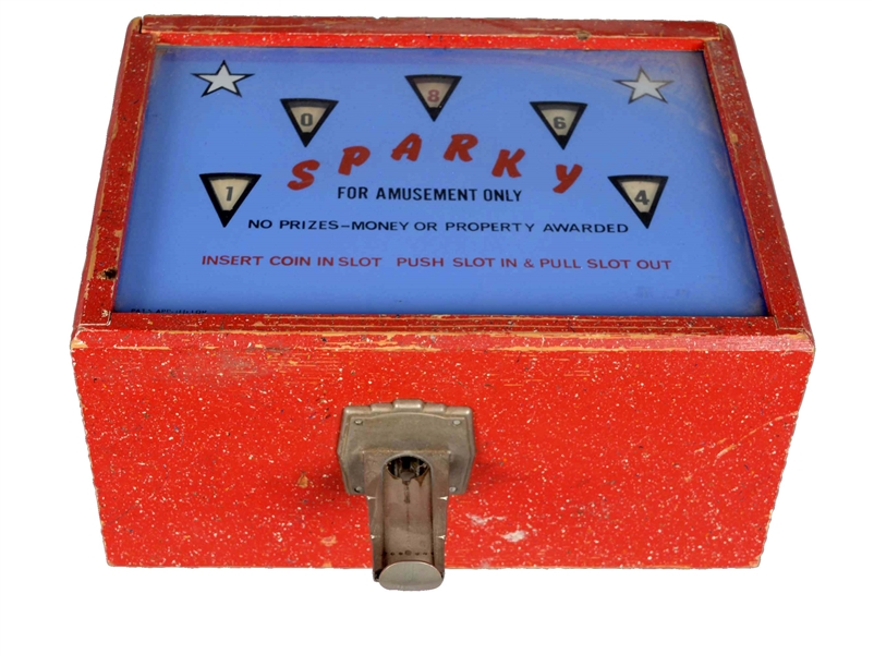 5¢ STAR AMUSEMENT CO. SPARKY TRADE STIMULATOR.