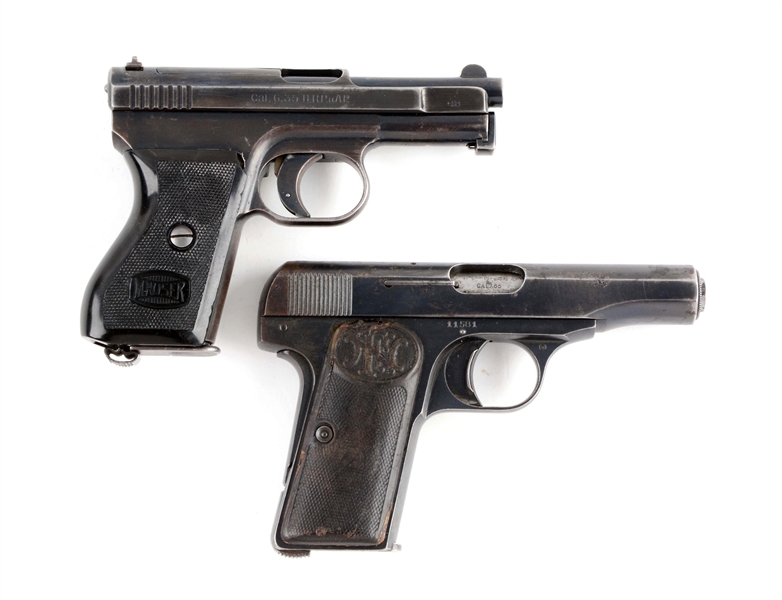 (C) LOT OF 2: MAUSER & BROWNING SEMI-AUTOMATIC PISTOLS