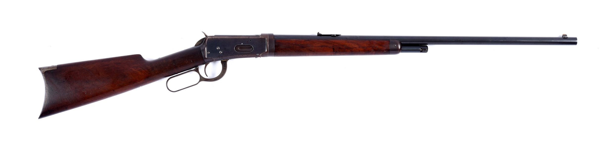 (C) WINCHESTER  MODEL  1894 SPECIAL ORDER T.D.  LEVER ACTION RIFLE.