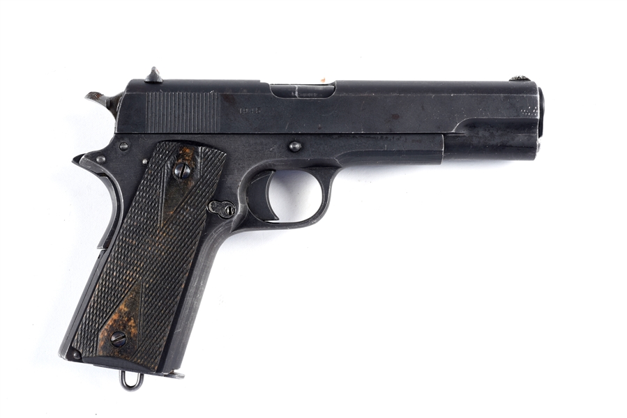 (C) NORWEGIAN KONGSBERG MODEL 1914 SEMI-AUTOMATIC PISTOL.