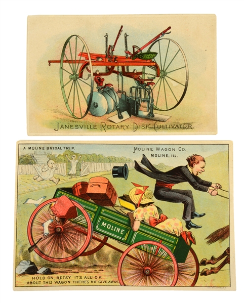 LOT OF 20: FARMING & MACHINERY TRADE CARDS & BOOKLETS.