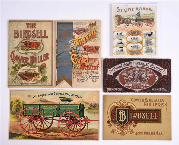 LOT OF 6: AGRICULTURE RELATED BOOKLETS & PUZZLES. 