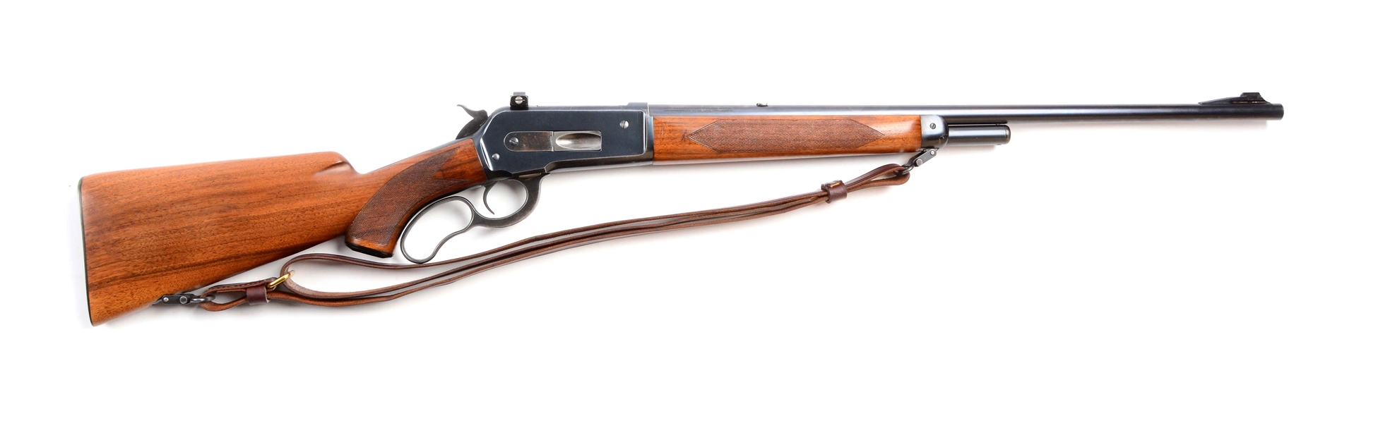 (C) WINCHESTER MODEL 71 DELUXE LEVER ACTION RIFLE (LONG TANG).
