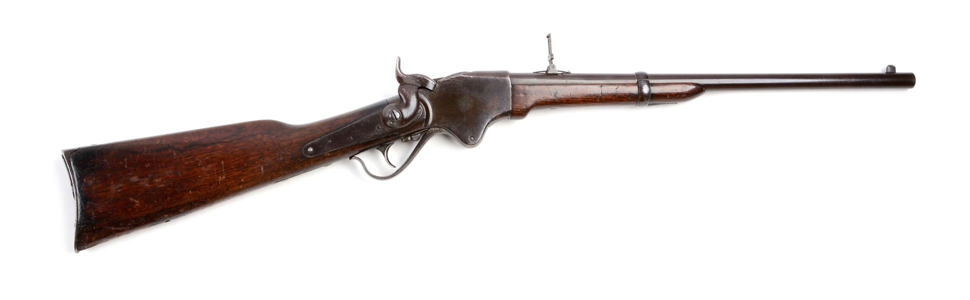 (A^) SPENCER MODEL 1865 LEVER ACTION REPEATING CARBINE.
