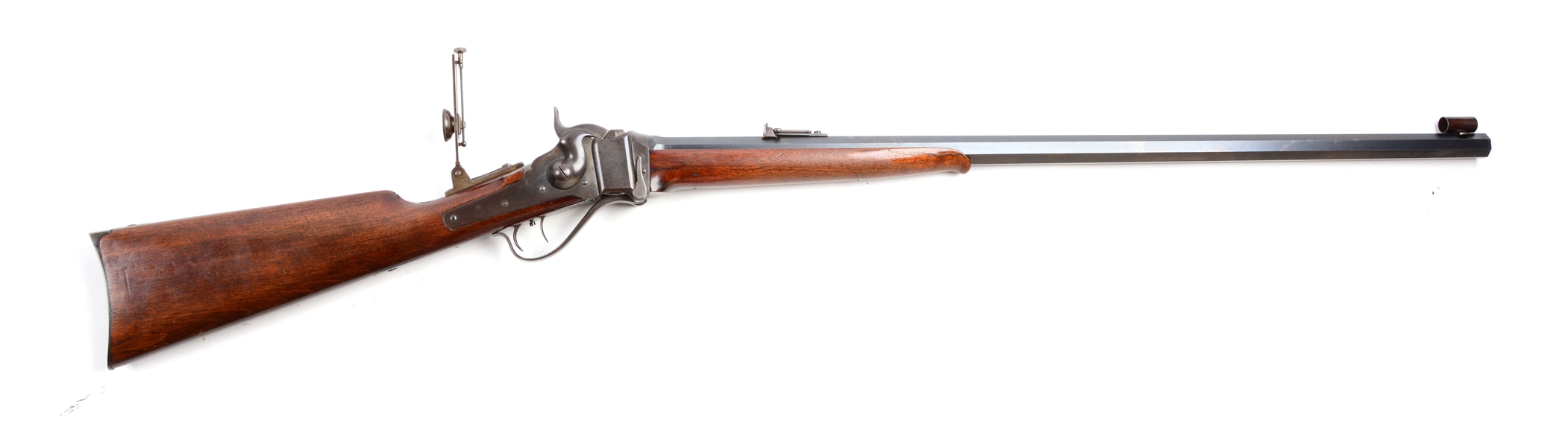 (A) HIGH CONDITION SHARPS MODEL 1874 SPECIAL ORDER SPORTING RIFLE (KITTREDGE & CO).