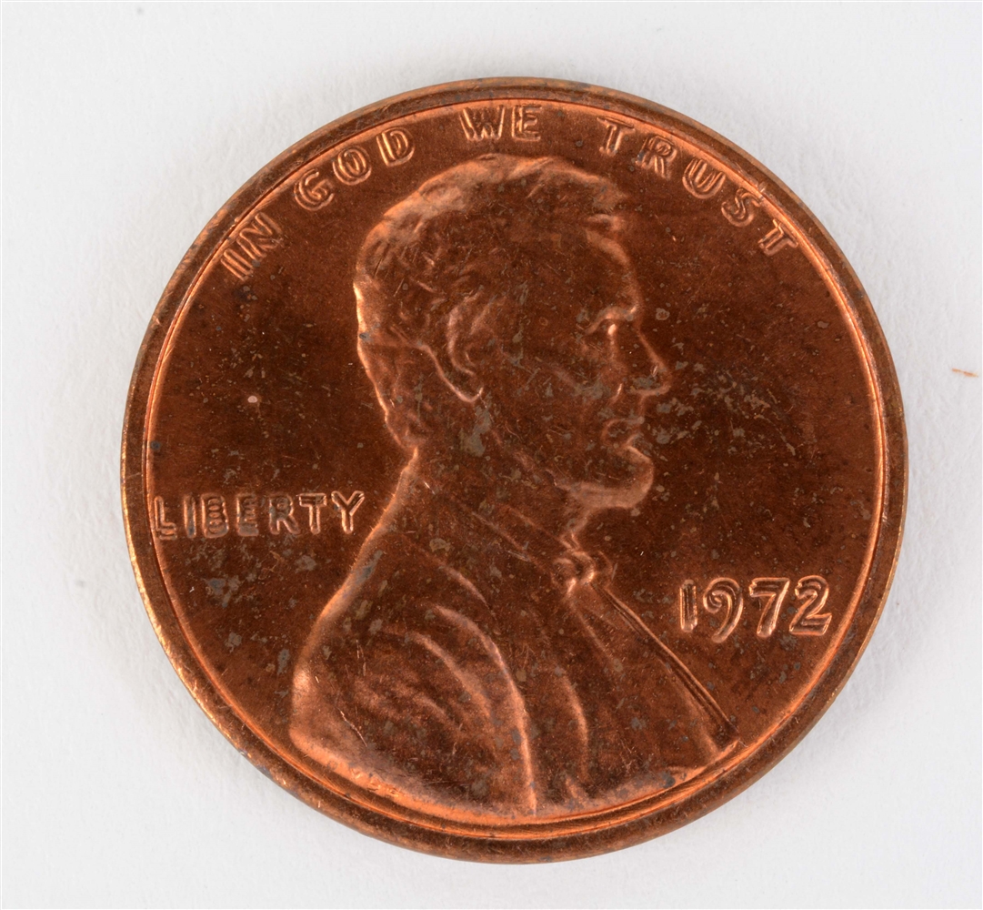 1972/72  DOUBLED DIE LINCOLN CENT.