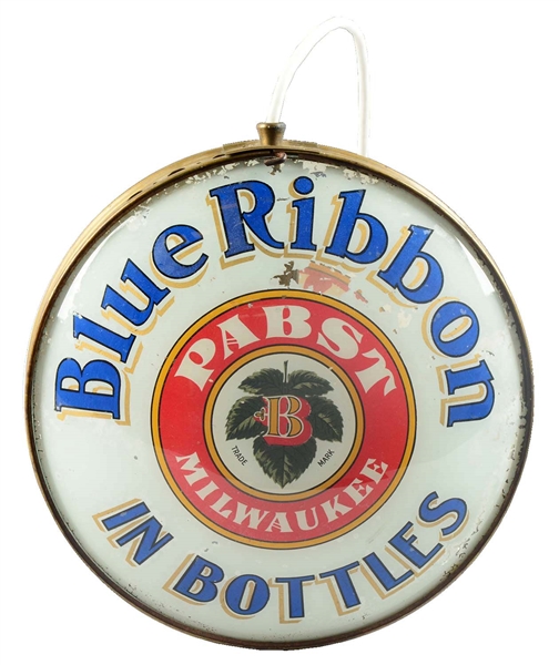 PABST BLUE RIBBON LIGHTED ADVERTISING SIGN. 
