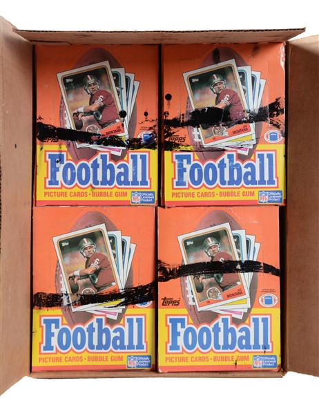 LOT OF 20: 1988 TOPPS FOOTBALL UNOPENED BOXES