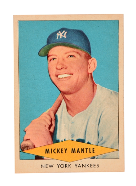 1954 RED HEART MICKEY MANTLE.