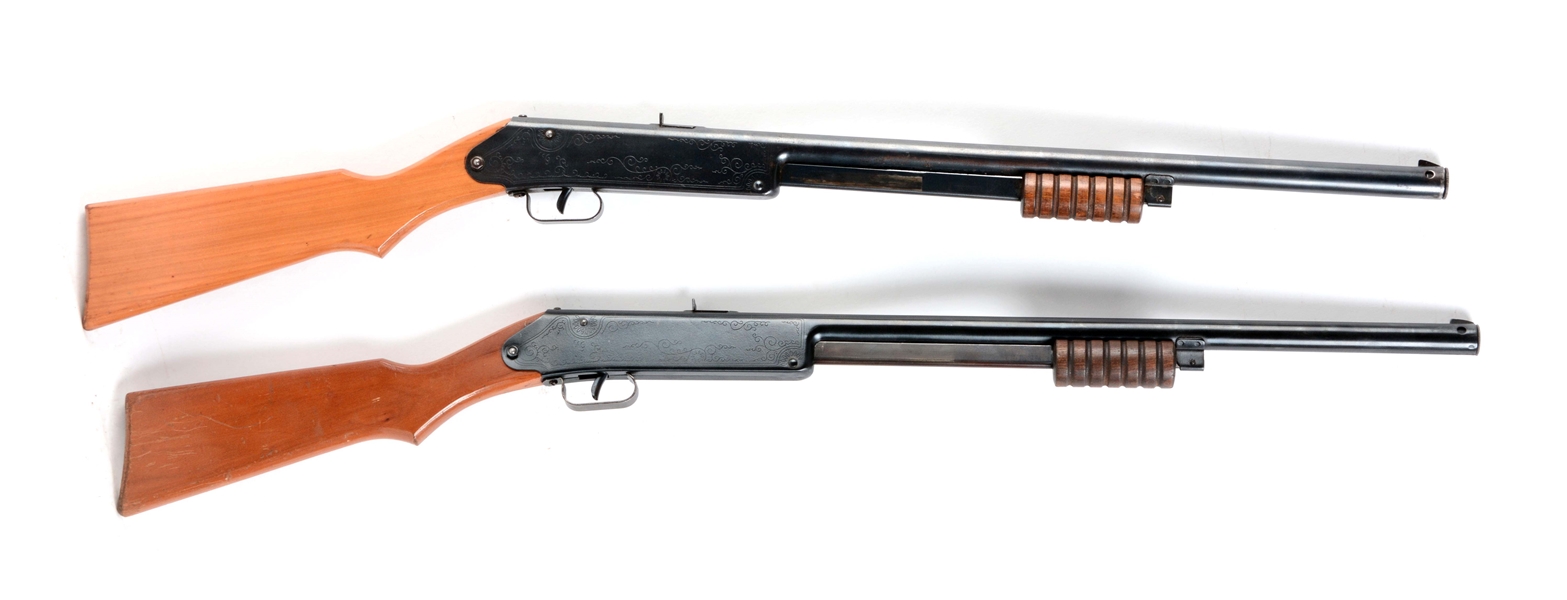 LOT OF 2: DAISY MODEL 107 BUCK JONES SPECIAL AIR RIFLES.