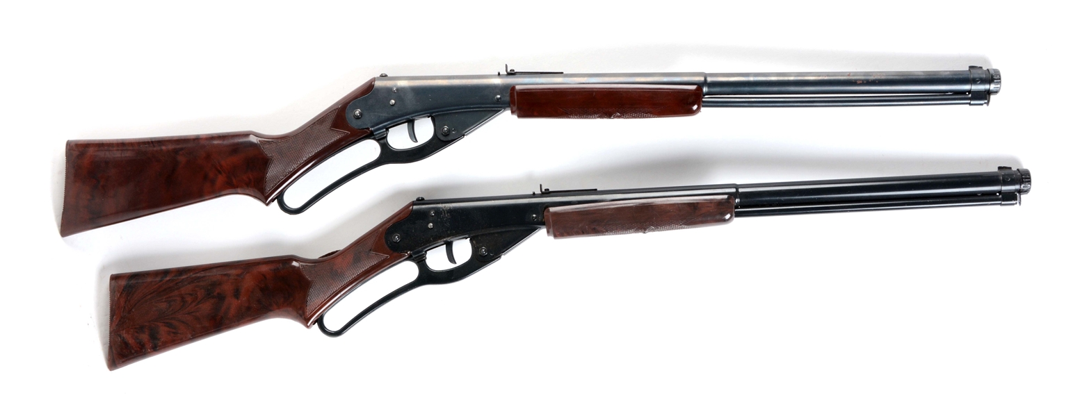 LOT OF 2: DAISY NO. 111 MODEL 40 AIR RIFLES.