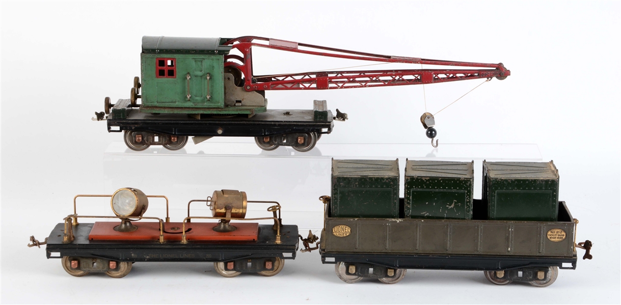 LOT OF 3: FREIGHT CARS.