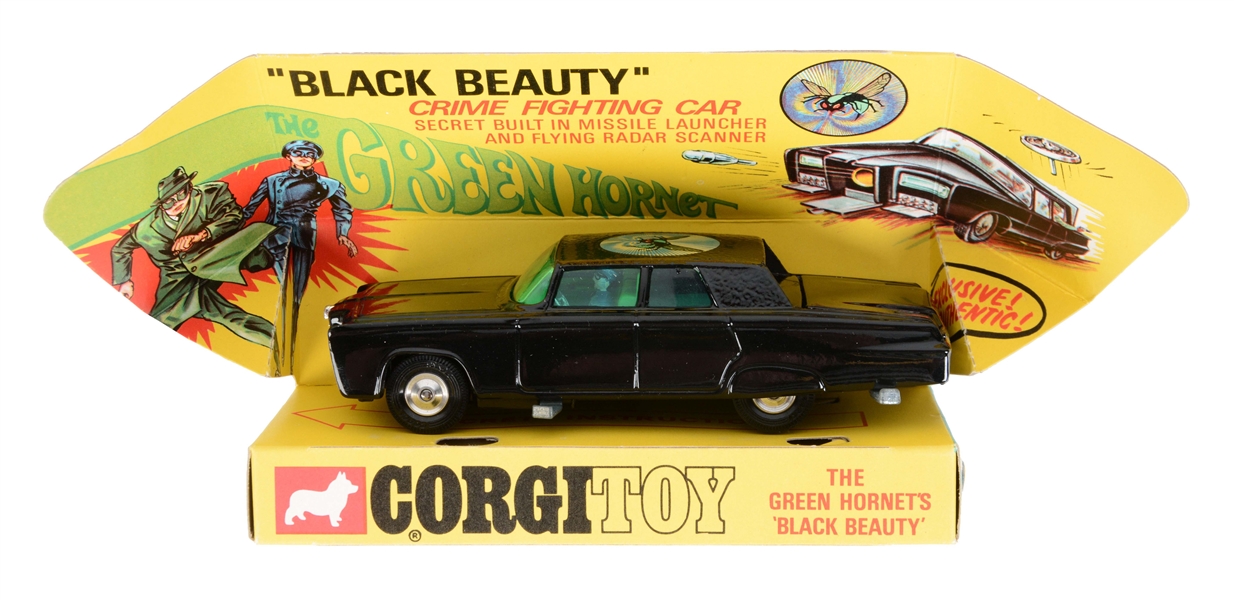 CORGI GREEN HORNET BLACK BEAUTY CAR.