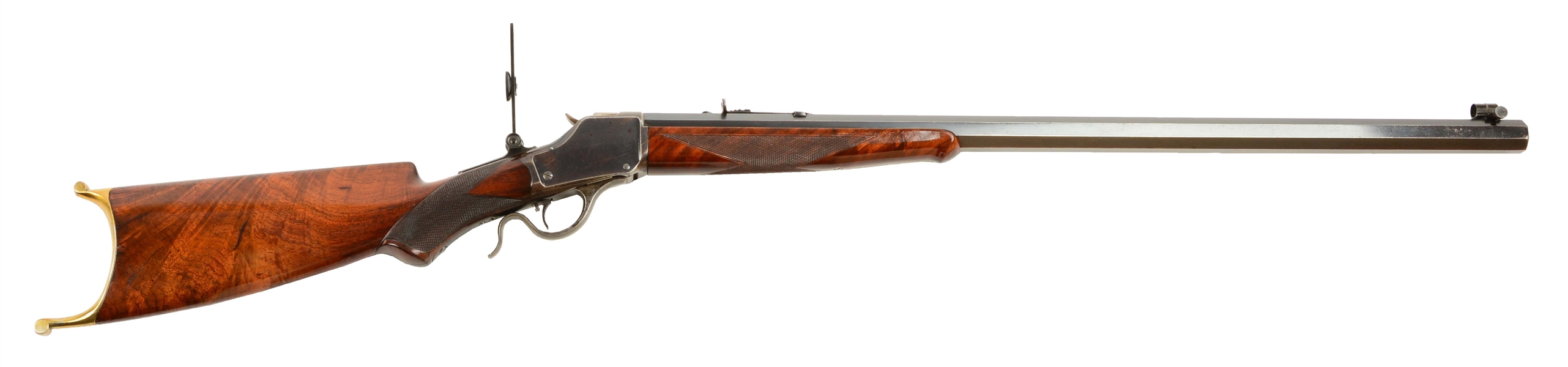 (C) EXCEPTIONAL WINCHESTER MODEL 1885 DELUXE SINGLE SHOT RIFLE (.40-90 SS).