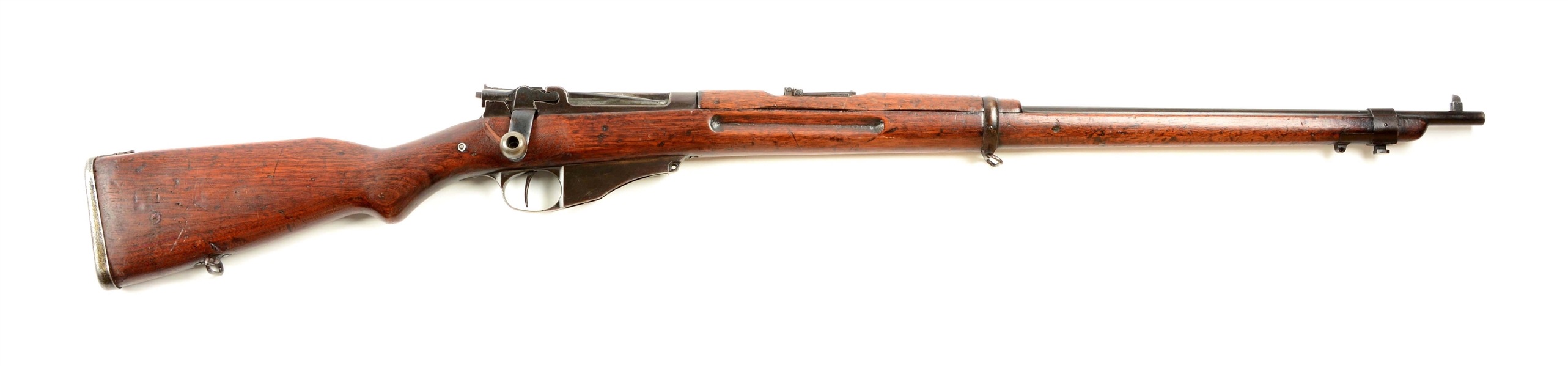 (A) WINCHESTER NAVY STRAIGHT PULL BOLT ACTION RIFLE.