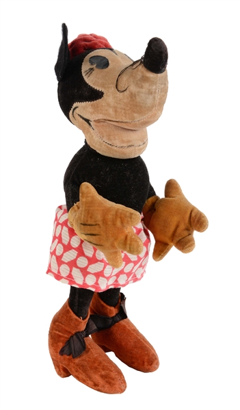 GERMANY STEIFF WALT DISNEY MINNIE MOUSE DOLL.