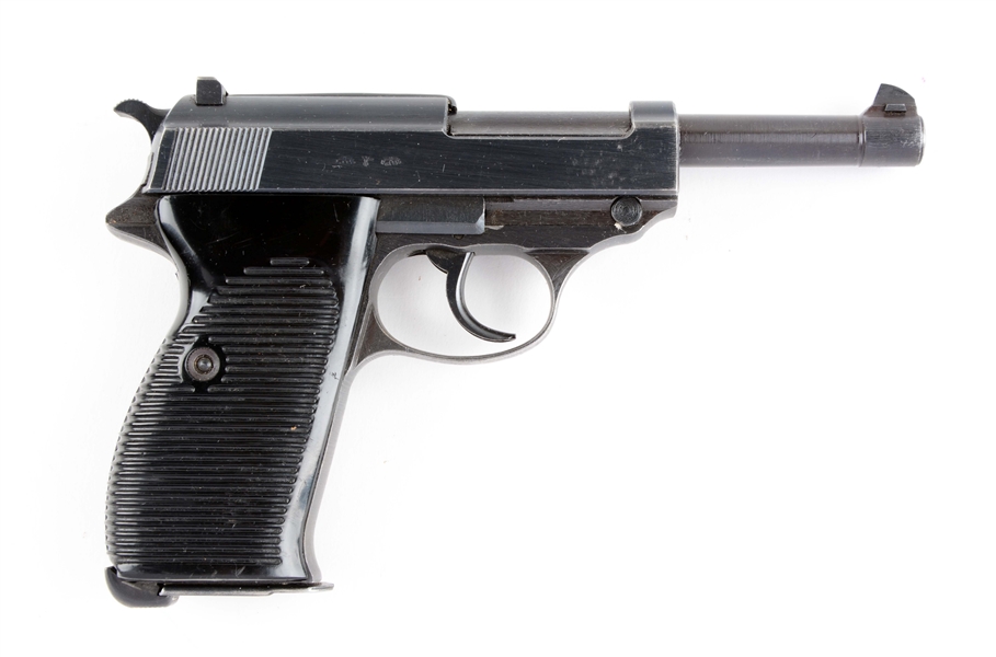 (C) MAUSER BYF 44 P38 SEMI-AUTOMATIC PISTOL WITH HOLSTER.