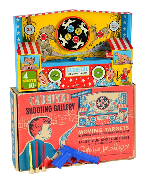 CARNIVAL SHOOTING GALLERY CHILDRENS TOY.