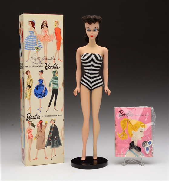 BOXED NO. 1 BARBIE DOLL.