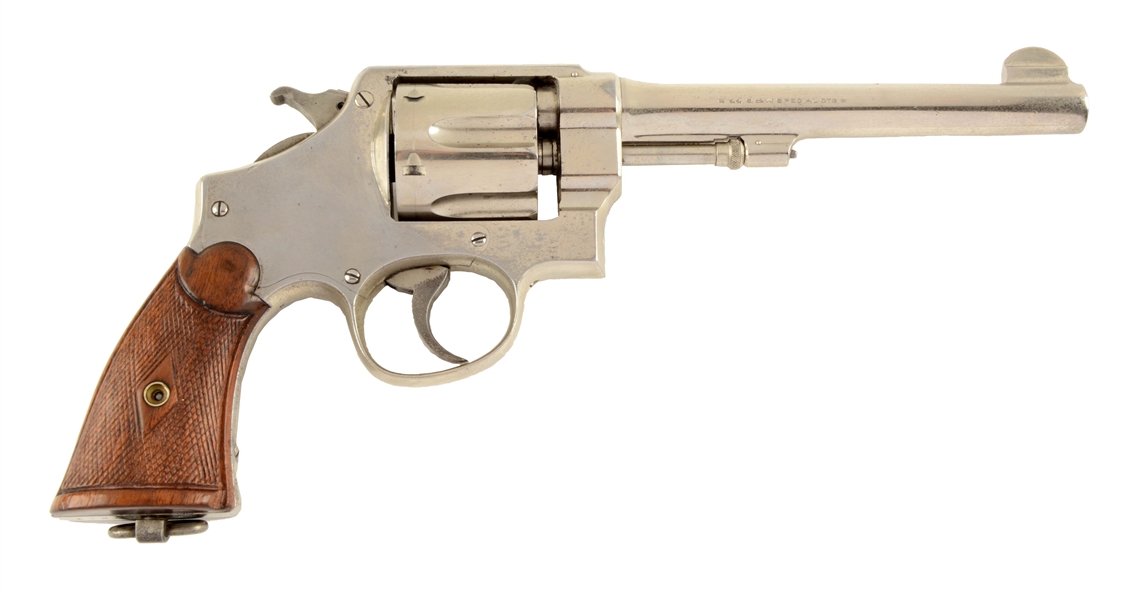 (C) S&W .44 2ND MODEL HAND EJECTOR REVOLVER.